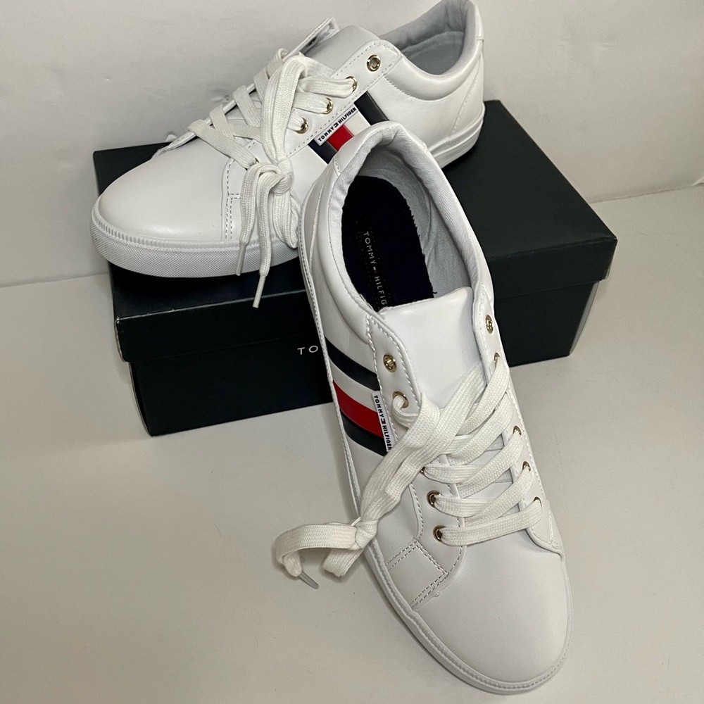 Tommy Hilfiger twLightz white/Multi Court Shoes/Sneakers NEW
